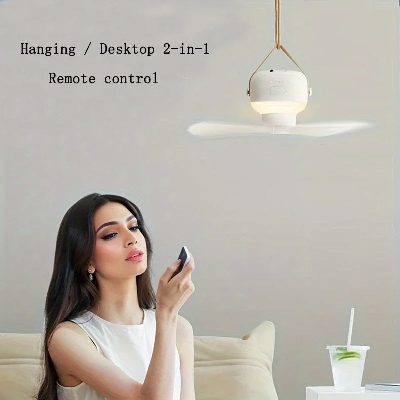 SnapBreeze Portable Fan Light