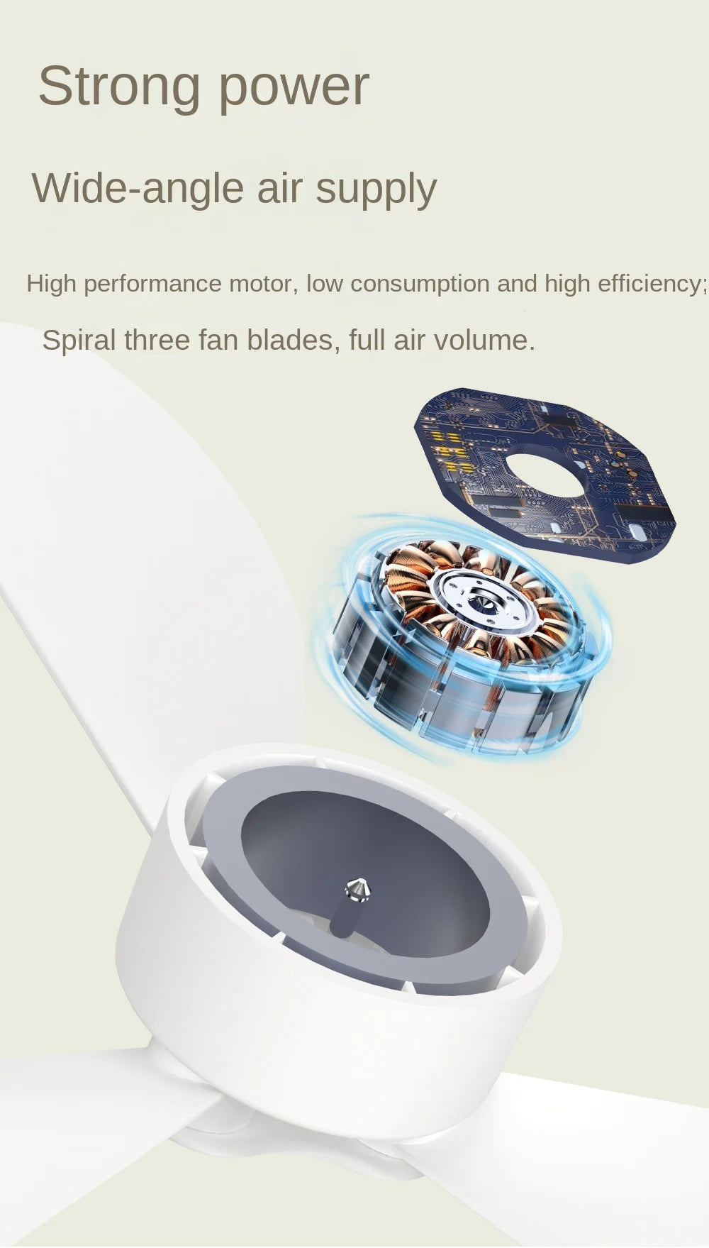 SnapBreeze Portable Fan Light